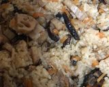 簡単れんこんの炊き込みご飯作り方11写真