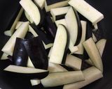 簡単＊なすと豚肉のポン酢炒め＊作り方1写真