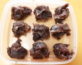 黒胡麻きな粉★くるみあんパン（HB生地）作り方6写真