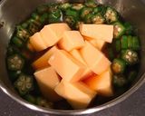 オクラと卵豆腐の和えたん作り方7写真