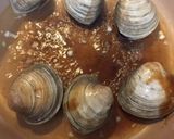 ホンビノス貝のオイスターソース蒸し☆作り方2写真