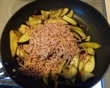 豚ミンチとなすの味噌炒め作り方4写真