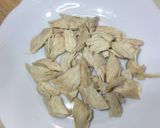 ササミと野菜のマスタードサラダ作り方2写真