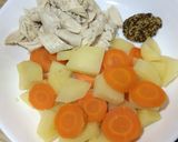 ササミと野菜のマスタードサラダ作り方4写真