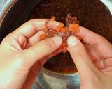 生筋子から作るいくらの醤油漬け作り方6写真