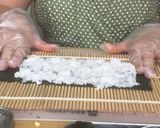 ひまわりの飾り巻き寿司作り方7写真