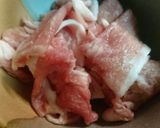 ピーマンと豚肉の山椒炒め作り方2写真