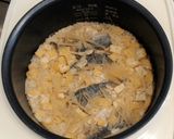 旨味たっぷりアジと新生姜の炊き込みご飯！作り方5写真