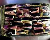 ナスと豚肉の重ね蒸し作り方3写真