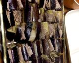ナスと豚肉の重ね蒸し作り方4写真
