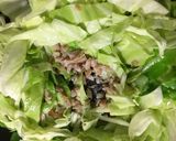 くさやとキャベツの和風ペペロンチーノ作り方6写真