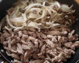 豚丼・他人丼の具に★豚肉のバター醤油煮作り方6写真