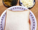 ほっこり甘うま☆かぼちゃ煮チーズトースト作り方1写真