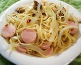 おさかなのソーセージでパスタ☆作り方6写真