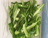 ルクエで蒸し鶏ピーマンの醤油麹煮作り方1写真