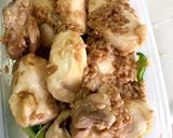 ルクエで蒸し鶏ピーマンの醤油麹煮作り方3写真