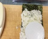 海苔巻きっぽいお握り〜(o˘◡˘o)♡作り方4写真