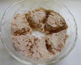 簡単！ちぎりパンサンド☆ツナカツ作り方2写真