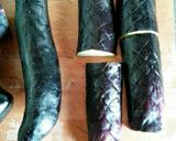 揚げて漬けるだけ。茄子の揚げびたし。作り方1写真
