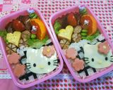 キャラ弁☆ハローキティ作り方4写真