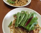 椎茸が美味しい♪和風ペペロンチーノ作り方5写真