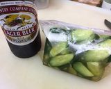 ☆簡単おつまみ☆ 胡瓜のビール漬け作り方3写真