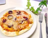 簡単ピザ！ 〜発酵なし&パン焼き機不要〜作り方9写真