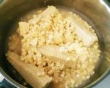 ⅲ生とうもろこしからコーンスープ作り方2写真