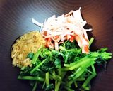3分★簡単【三葉とカニカマのなめ茸和え】作り方5写真