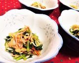 3分★簡単【三葉とカニカマのなめ茸和え】作り方6写真