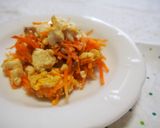 にんじんと豆腐の卵炒め♪甘いにんじん♪作り方8写真