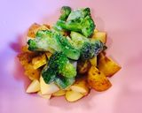 ❄︎簡単❤️ポテトの明太チーズ焼き❄︎作り方1写真