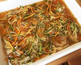 ♡野菜たっぷり秋刀魚の南蛮漬け♡作り方2写真