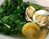 ルクエでホンビノスと小松菜の煮浸し作り方5写真