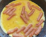 (σ・∀・)σ「ポークビッツ」の炒り玉子作り方4写真
