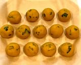 レンジで超簡単♫きなこ入りかぼちゃもち作り方3写真