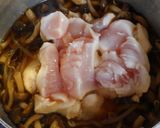 鶏むね肉しめじ もやしの柚子胡椒ポン酢煮作り方5写真
