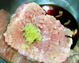 鶏挽き肉で、ゴボウ天☆レシピ本掲載♬作り方2写真