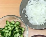 さっぱりピリ辛な四川風 ポキ丼作り方1写真