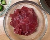 さっぱりピリ辛な四川風 マグロ ポキ丼作り方2写真