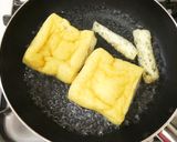 甘辛油揚げに包まれた♪きつね★たまご作り方2写真
