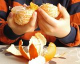 朝食に皮をむかないフルーツ作り方4写真