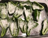 豚こま ピーマンの肉詰め作り方5写真