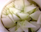 冬瓜と鯖の水煮缶と醤油だけの煮物作り方2写真