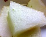 冬瓜と鯖の水煮缶と醤油だけで煮物。圧力鍋作り方1写真