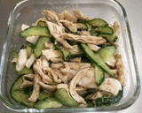 作り置き＊鶏胸肉ときゅうりの中華和え作り方4写真