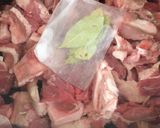 簡単な牛すじ夏野菜カレー作り方1写真