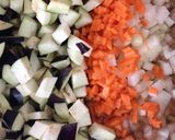 簡単な牛すじ夏野菜カレー作り方7写真