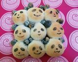 子どもでもできる簡単『ちぎりパンダパン』作り方16写真