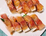 おつまみや前菜に★豆腐の生ハム巻き作り方5写真